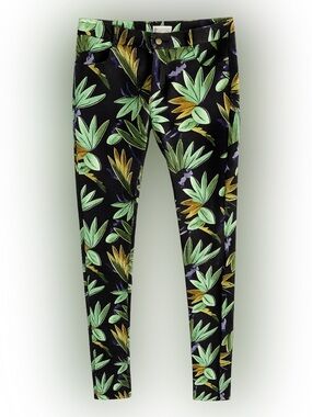 Claudie Pierlot Paris Pamela Tropical Print Skinny Jeans 27